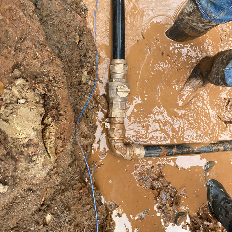 emergency sewer line repair and emergency water line repair