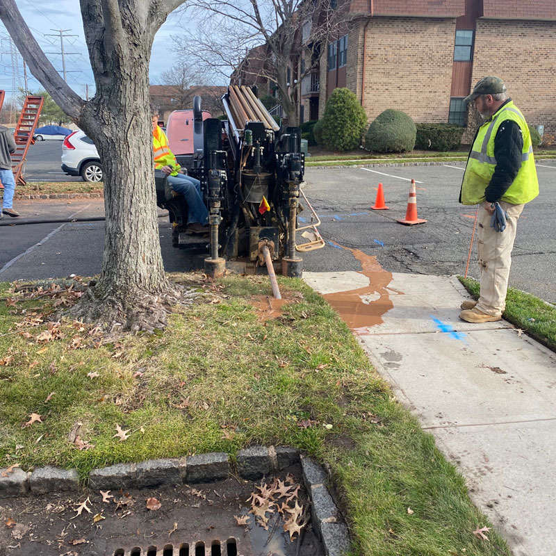 Exterior sewer line and water line repair and replacement